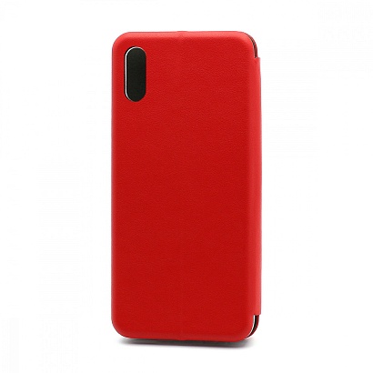 Чехол-книжка BF модельный (силикон/кожа) для Xiaomi Redmi 9A красный