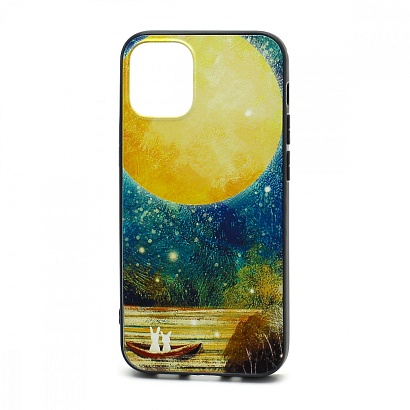 Чехол EDIVIA 3D Print (накладка/силикон-пластик) для iPhone 12 mini/5.4 (078)