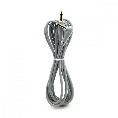 Кабель AUX (3,5 mm jack) HOCO UPA 14 (200см) серый