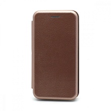 Чехол-книжка BF модельный (силикон/кожа) для Apple iPhone 12 mini/5.4 розовый