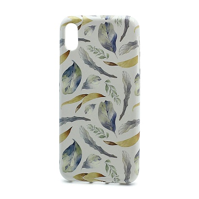 Чехол Neon Print (накладка/силикон) для Apple iPhone XS Max (004)