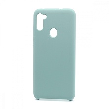 Чехол Silicone Cover Color для Samsung Galaxy A11/M11 (002) бирюзовый