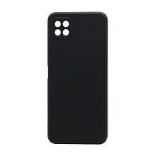 Чехол Silicone Case NEW ERA (накладка/силикон) для Samsung Galaxy A22S черный