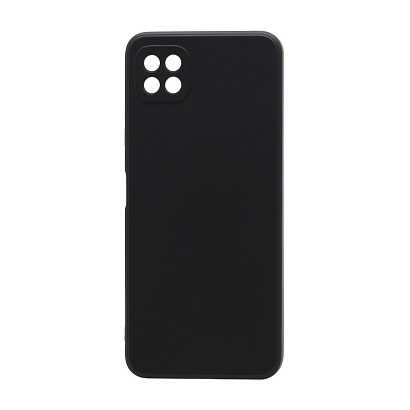 Чехол Silicone Case NEW ERA (накладка/силикон) для Samsung Galaxy A22S черный