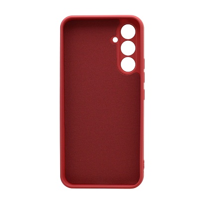 Чехол Silicone Case NEW ERA (накладка/силикон) для Samsung Galaxy A54 малиновый
