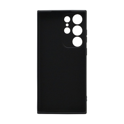 Чехол Silicone Case NEW ERA (накладка/силикон) для Samsung Galaxy S23 Ultra черный