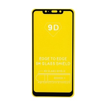 Защитное стекло Full Glass для Xiaomi Redmi Note 6 Pro черное (Full GC) тех. пак
