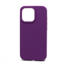 Чехол Silicone Case без лого для Apple iPhone 13 Pro/6.1 (полная защита) (045) фиолетовый