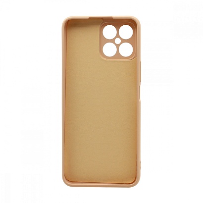 Чехол Silicone Case NEW ERA (накладка/силикон) для Huawei Honor X8 светло розовый