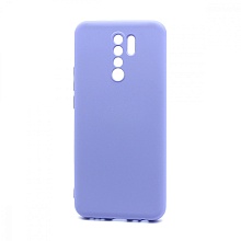 Чехол Silicone Case NEW ERA (накладка/силикон) для Xiaomi Redmi 9 сиреневый