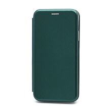 Чехол-книжка BF модельный (силикон/кожа) для Apple iPhone 11 Pro Max/6.5 зелёный