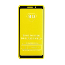 Защитное стекло Full Glass для Samsung Galaxy A9 2018 (A920) черное (Full GC) тех. пак