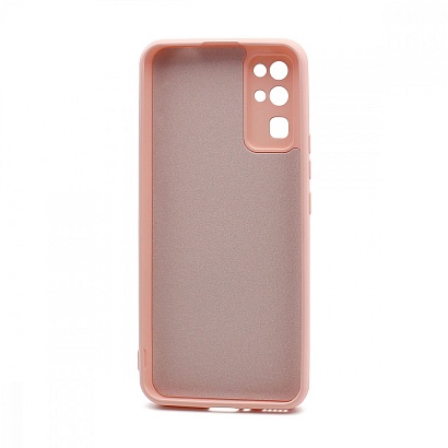 Чехол Silicone Case NEW ERA (накладка/силикон) для Huawei Honor 30 светло розовый