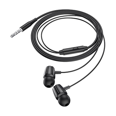 Наушники с микрофоном HOCO M-88 (3.5 mm jack) черные