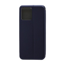 Чехол-книжка BF модельный (силикон/кожа) для Realme C30/C30s/Narzo 50i Prime синий