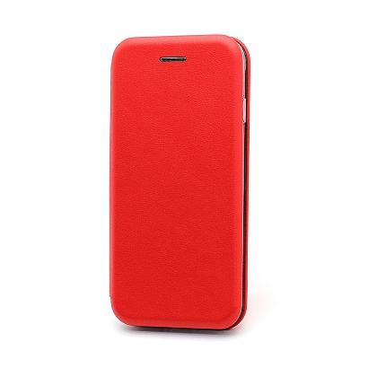 Чехол-книжка BF модельный (силикон/кожа) для Apple iPhone 7/8/SE 2020 красный