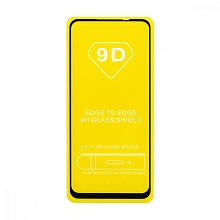 Защитное стекло Full Glass для Realme 7 черное (Full GC) тех. пак