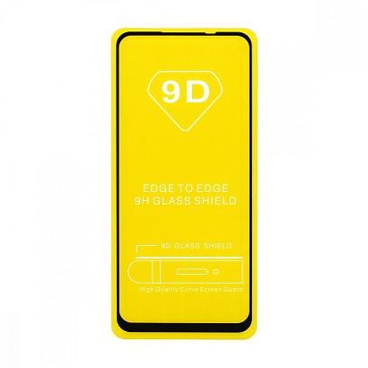Защитное стекло Full Glass для Realme 7 черное (Full GC) тех. пак