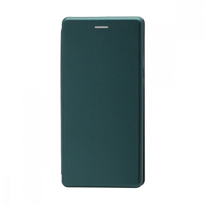 Чехол-книжка BF модельный (силикон/кожа) для Samsung Galaxy S22 Ultra зеленый