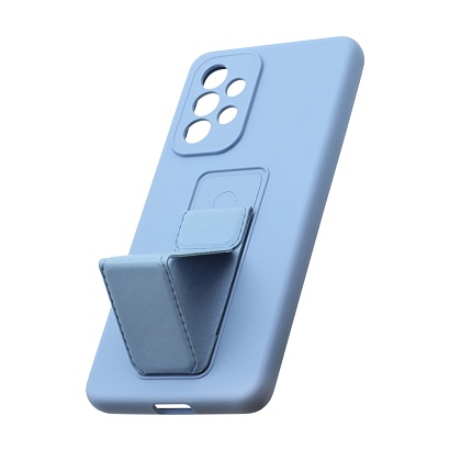 Чехол Magnetic Stend 2 для Samsung A53 (008) голубой
