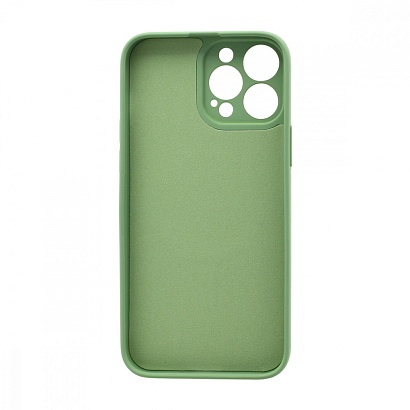 Чехол Magnet для Apple iPhone 13 Pro Max/6.7 (Soft Touch/MSafe) темно зеленый