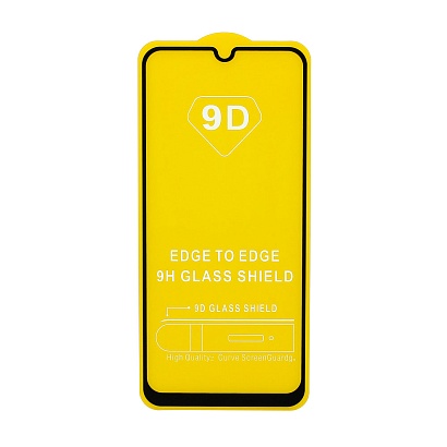 Защитное стекло Full Glass для Samsung Galaxy A30 (A305) черное (Full GC) тех. пак