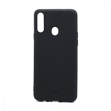 Чехол OU Lovely Fruit для Samsung Galaxy A20S силикон в блистере матовый чёрный