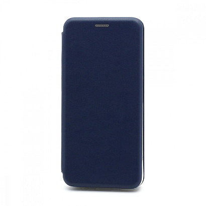 Чехол-книжка BF модельный (силикон/кожа) для Huawei Honor 30S/Nova 7SE синий