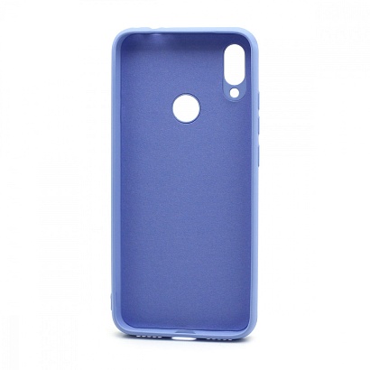 Чехол Silicone Case NEW ERA (накладка/силикон) для Xiaomi Redmi Note 7 голубой