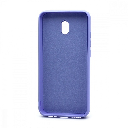 Чехол Silicone Case NEW ERA (накладка/силикон) для Xiaomi Redmi 8A сиреневый