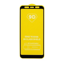 Защитное стекло Full Glass для Samsung Galaxy A8 Plus 2018 (A730) черное (Full GC) тех. пак