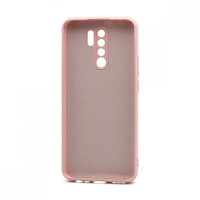 Чехол Silicone Case NEW ERA (накладка/силикон) для Xiaomi Redmi 9 светло розовый