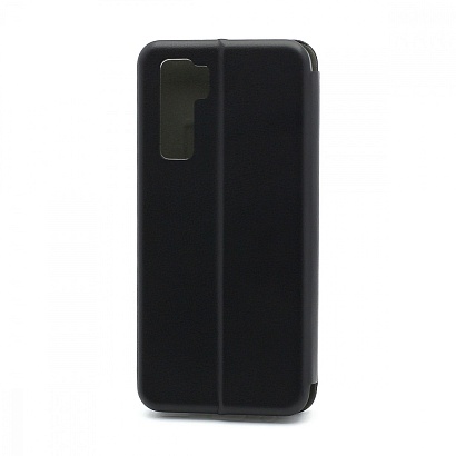 Чехол-книжка BF модельный (силикон/кожа) для Huawei Honor 30S/Nova 7SE черный