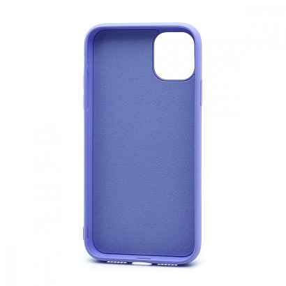 Чехол Silicone Case NEW ERA (накладка/силикон) для Apple iPhone 11/6.1 сиреневый