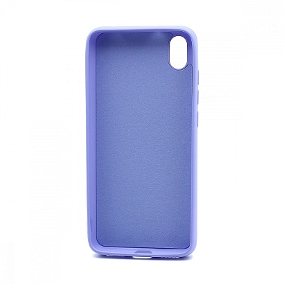 Чехол Silicone Case NEW ERA (накладка/силикон) для Xiaomi Redmi 7A сиреневый