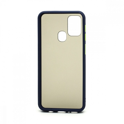 Чехол Shockproof Lite силикон-пластик для Samsung Galaxy M31 сине-зеленый