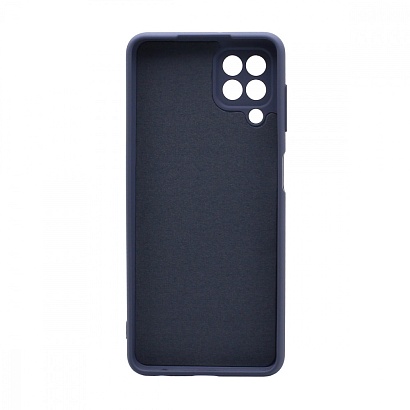 Чехол Silicone Case NEW ERA (накладка/силикон) для Samsung Galaxy A22 серый