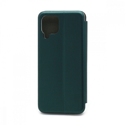 Чехол-книжка BF модельный (силикон/кожа) для Samsung Galaxy M22 зеленый
