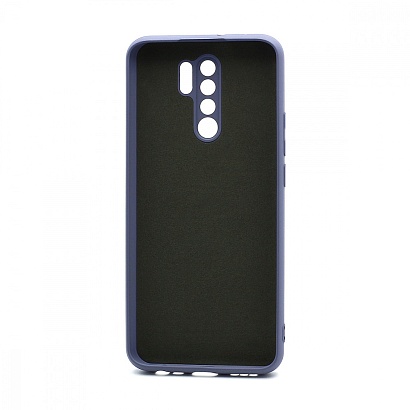 Чехол Silicone Case NEW ERA (накладка/силикон) для Xiaomi Redmi 9 серый